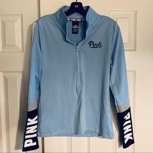 Pink Ultimate Victoria's Secret Half Zip Pullover